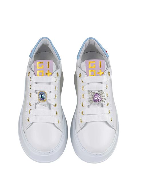 Sneaker combi Gio+ GIO + | PIA166A-BIANCO LILLA